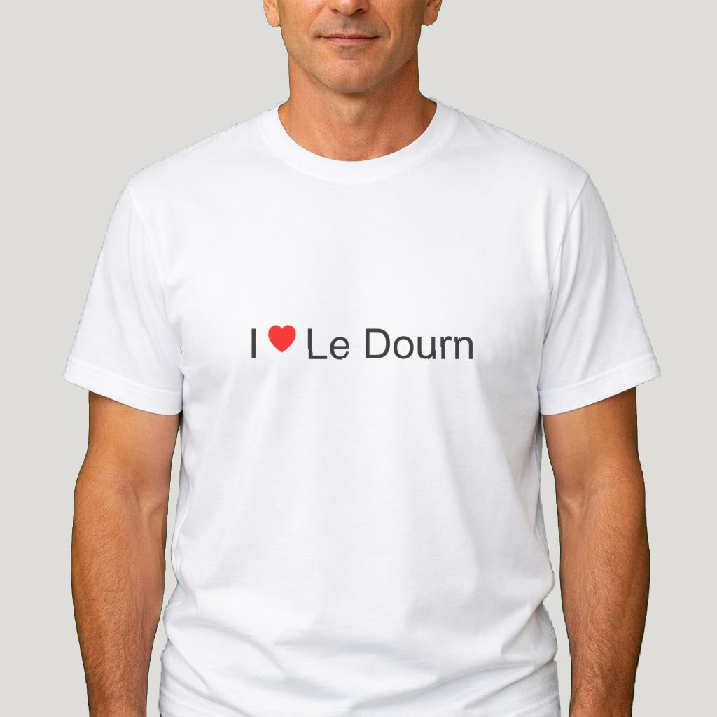 T-shirt I love Le Dourn