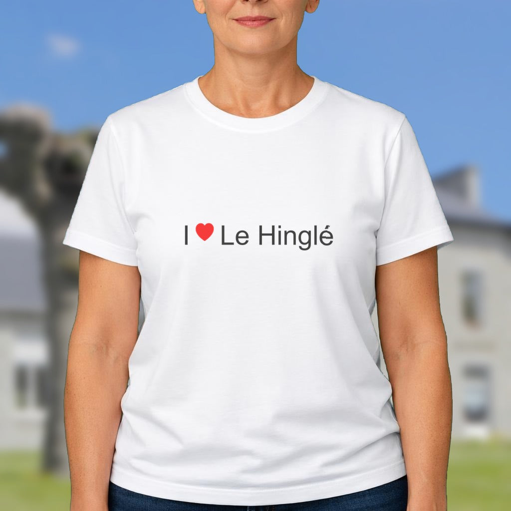 T-shirt I love Le Hinglé