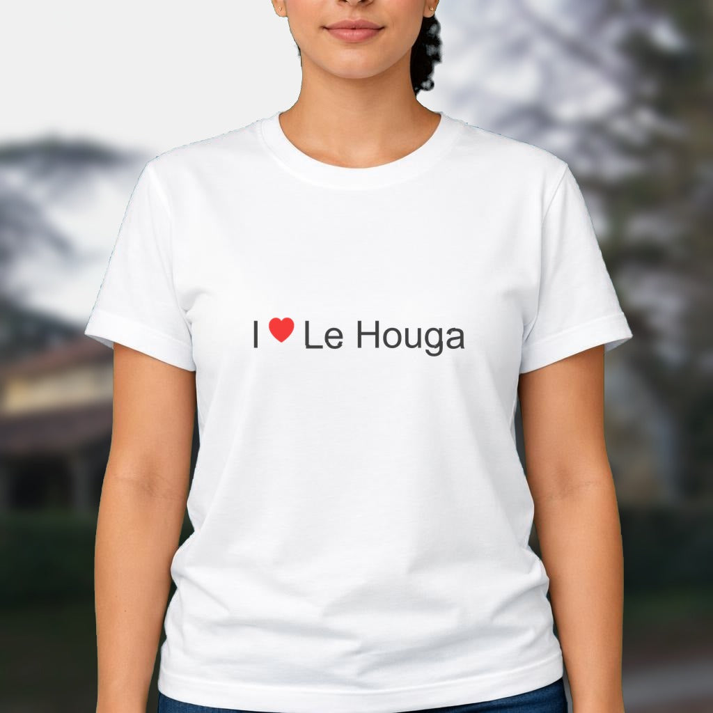 T-shirt I love Le Houga