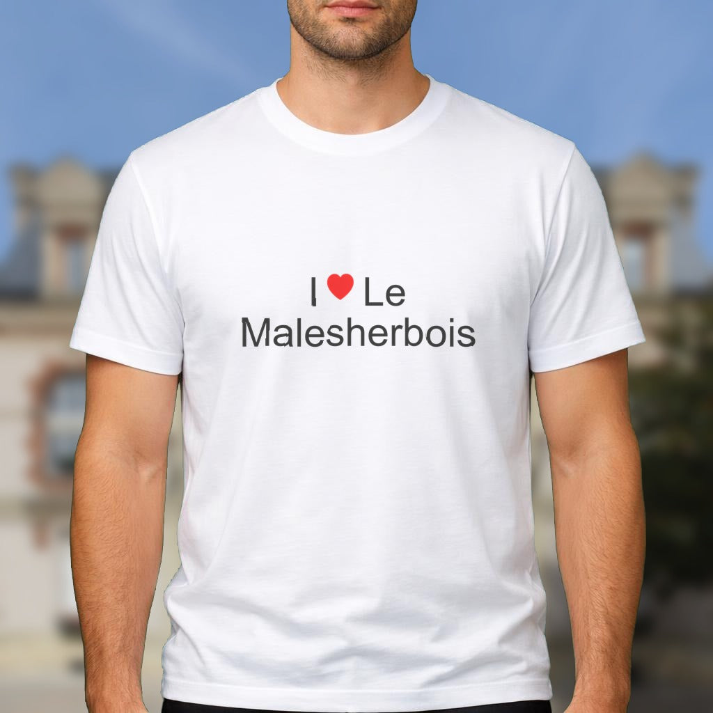 T-shirt I love Le Malesherbois