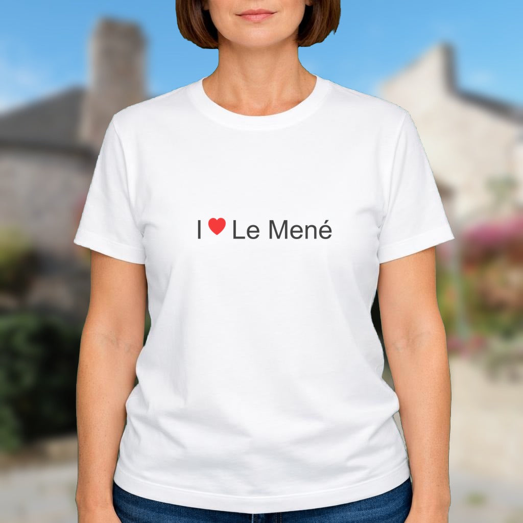 T-shirt I love Le Mené