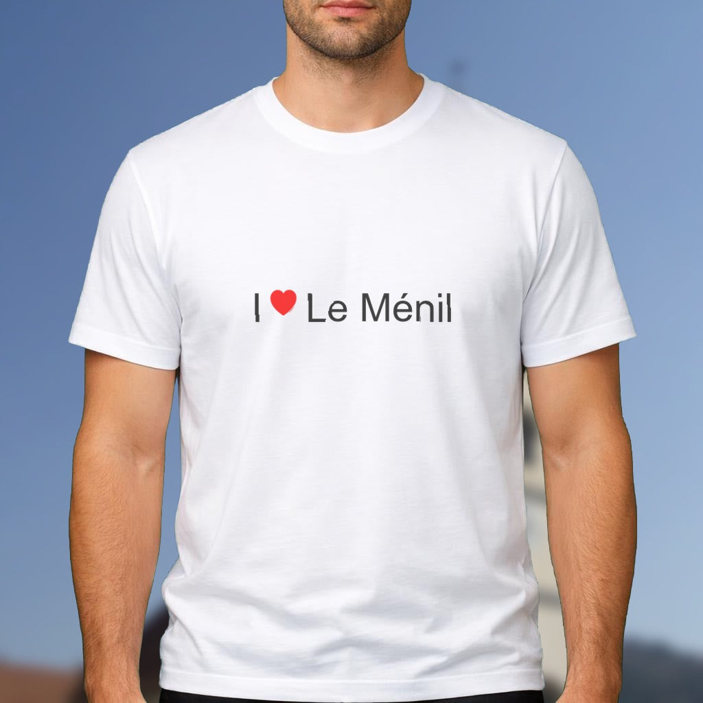 T-shirt I love Le Ménil