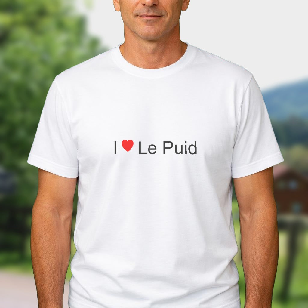 T-shirt I love Le Puid