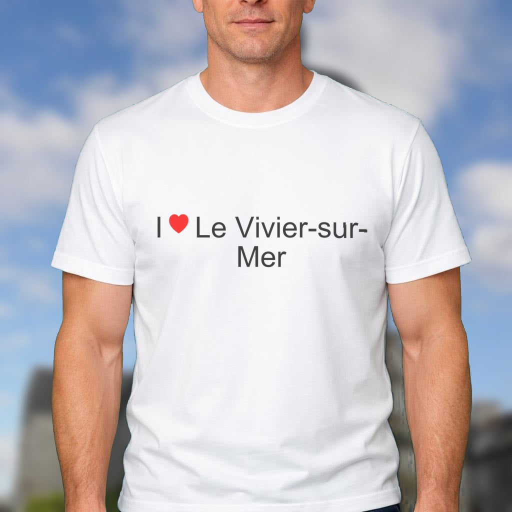 T-shirt I love Le Vivier-sur-Mer