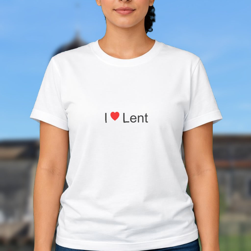 T-shirt I love Lent (01)