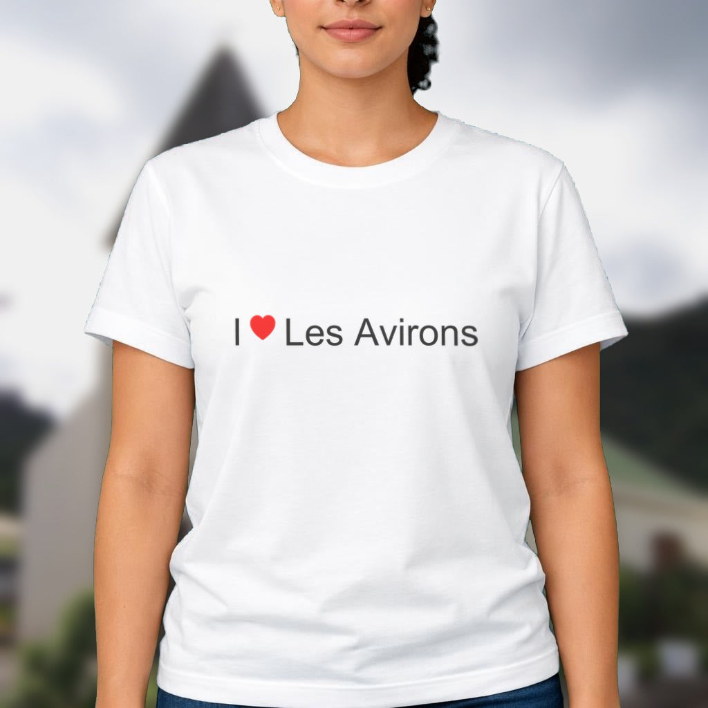 T-shirt I love Les Avirons
