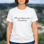 T-shirt I love Les Baux-de-Provence porté