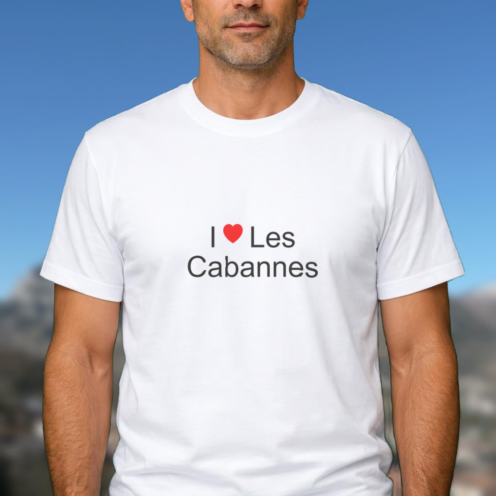 T-shirt I love Les Cabannes (09)