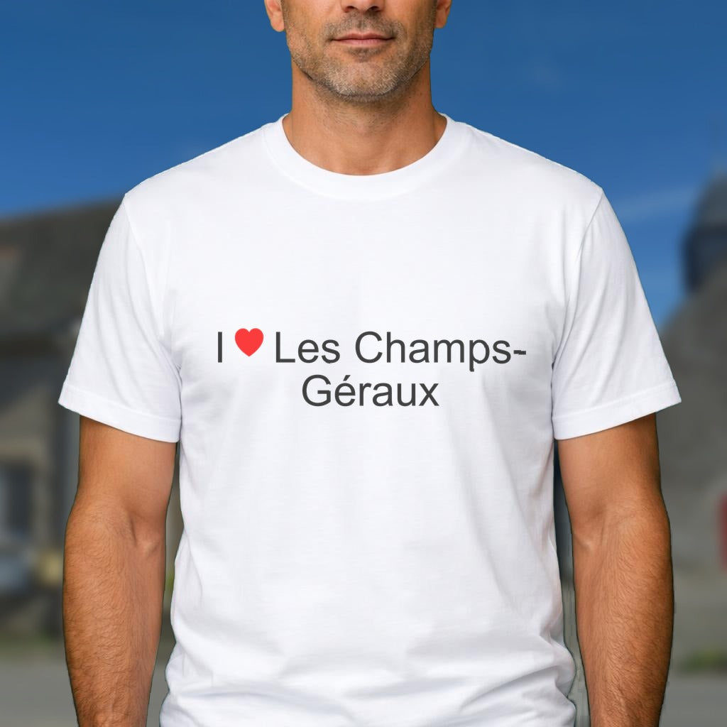 T-shirt I love Les Champs-Géraux
