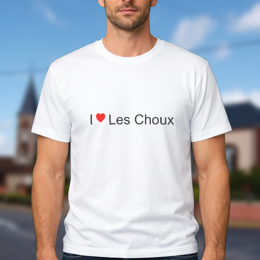 T-shirt I love Les Choux