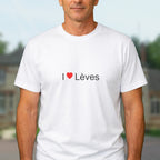 T-shirt I love Lèves