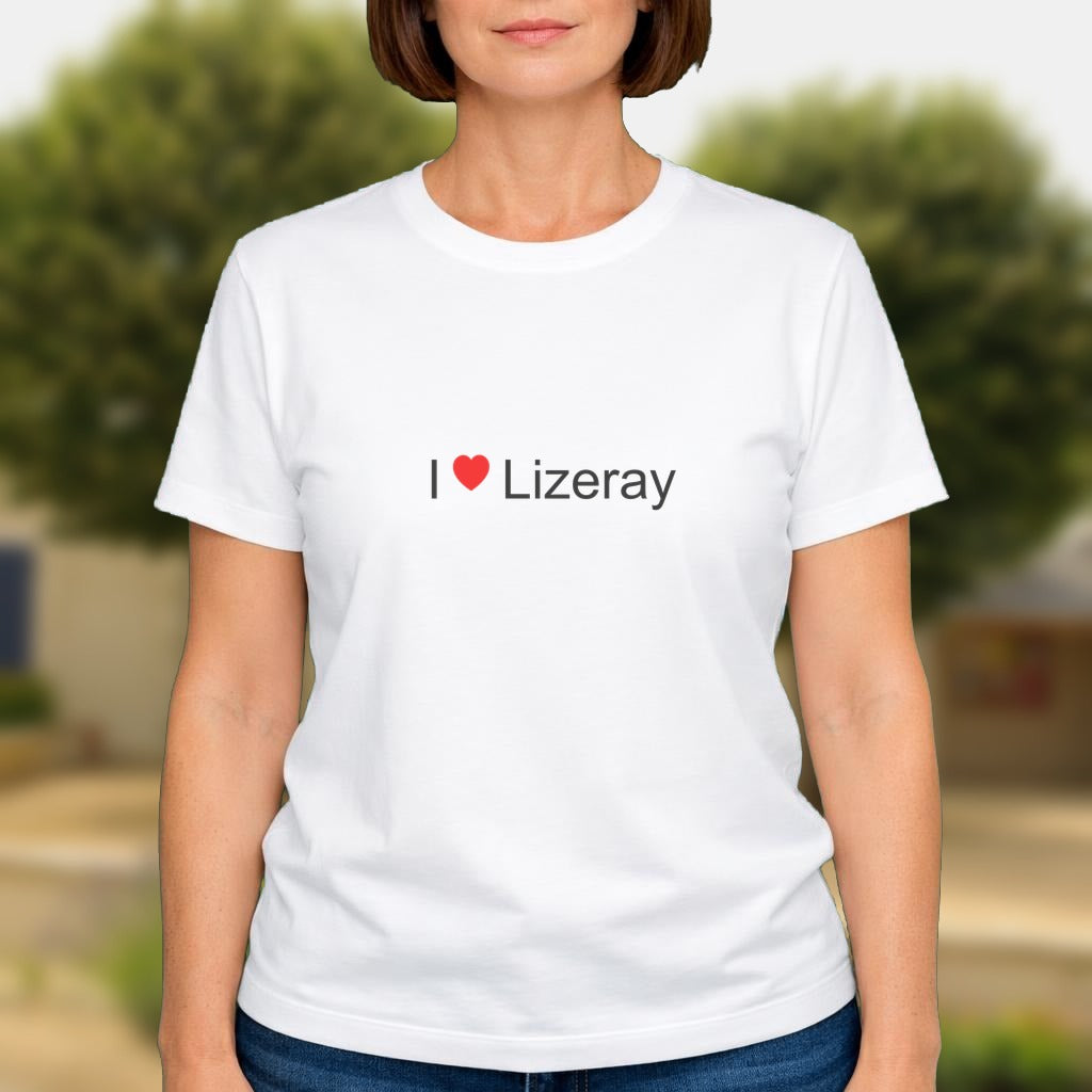 T-shirt I love Lizeray
