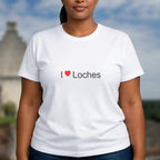 T-shirt I love Loches