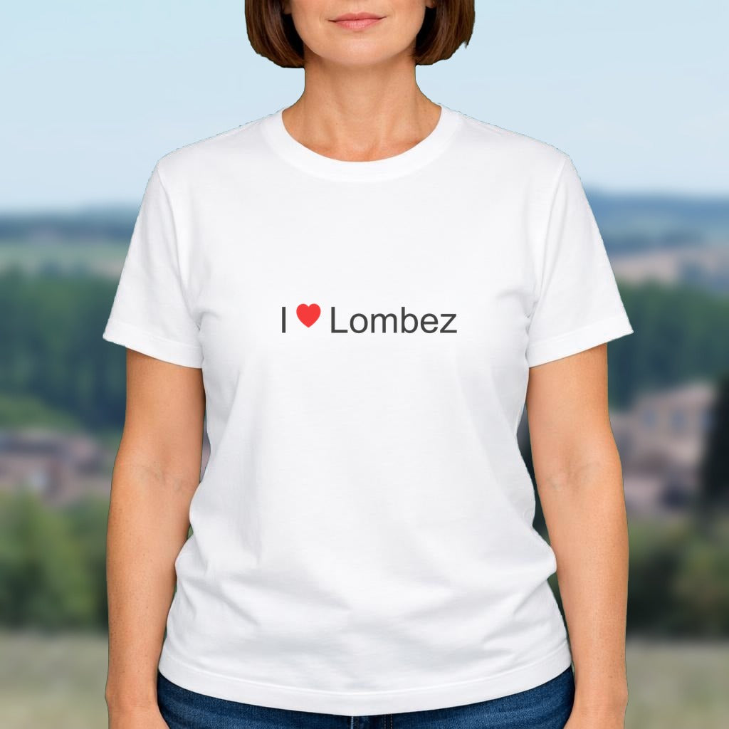 T-shirt I love Lombez
