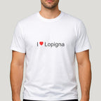 T-shirt I love Lopigna