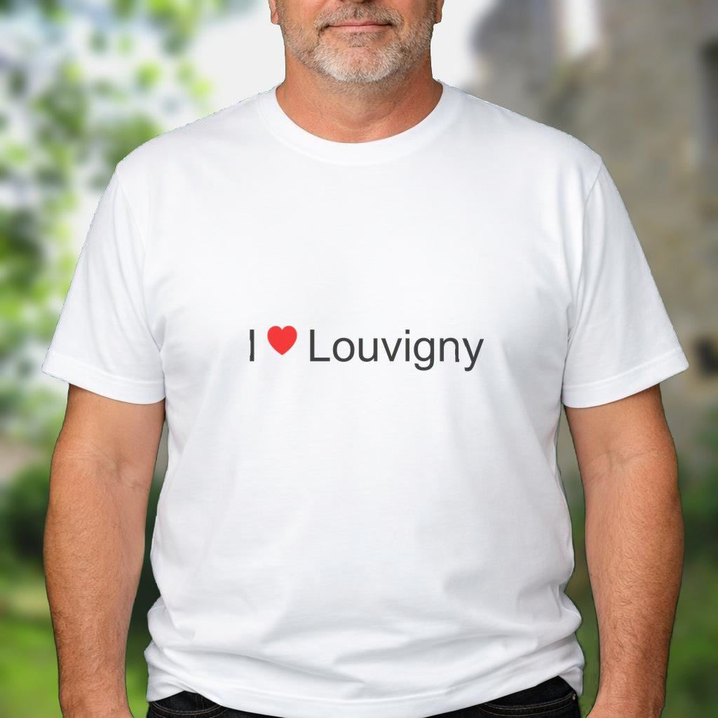 T-shirt I love Louvigny (14)
