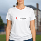 T-shirt I love Louzouer
