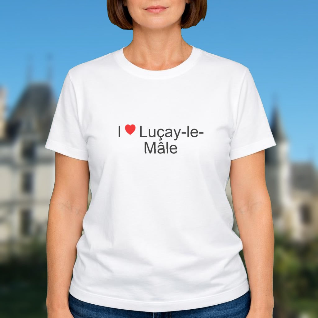 T-shirt I love Luçay-le-Mâle