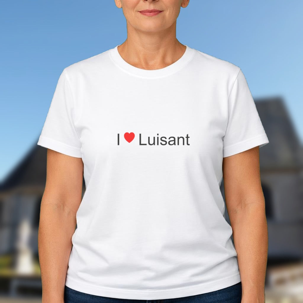 T-shirt I love Luisant
