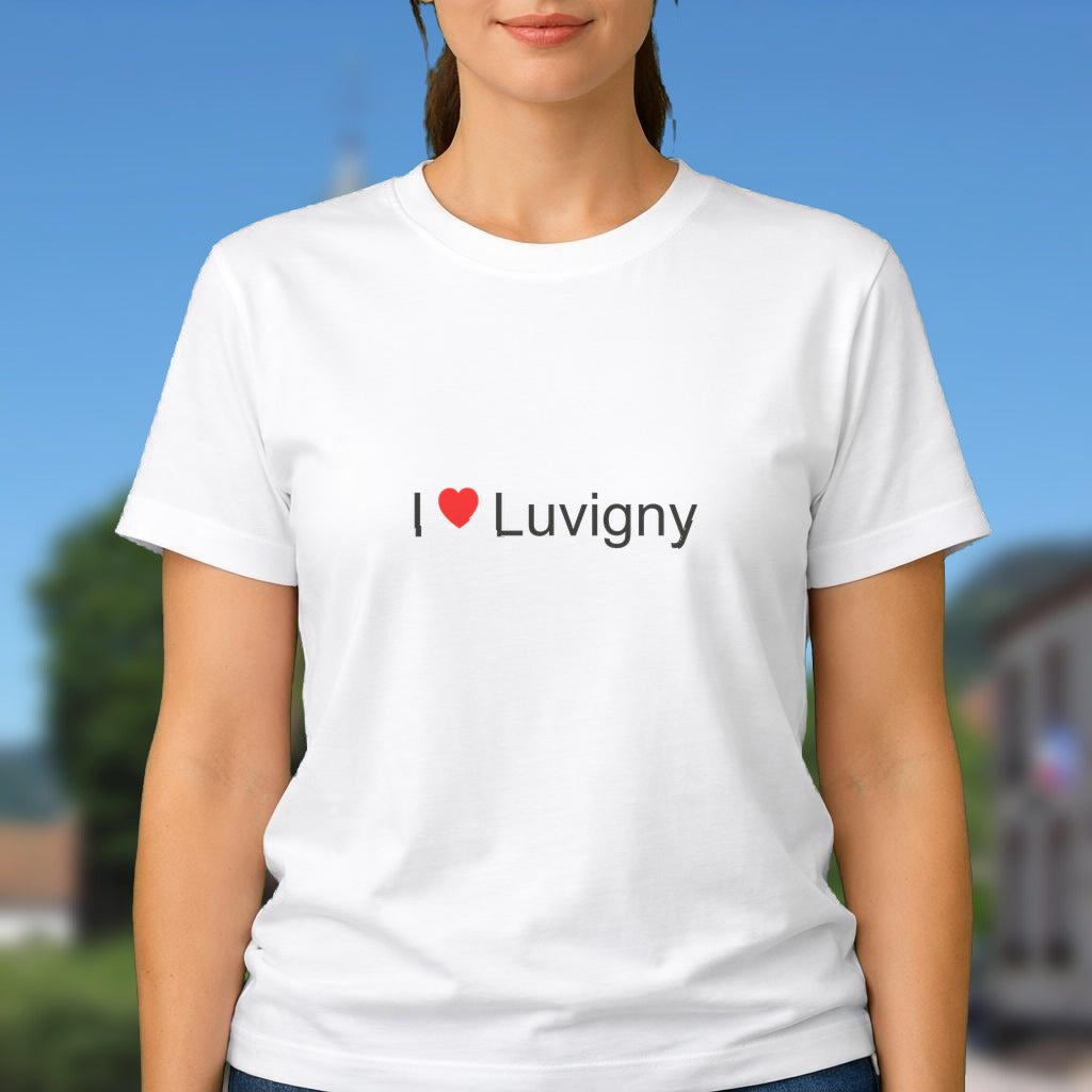 T-shirt I love Luvigny