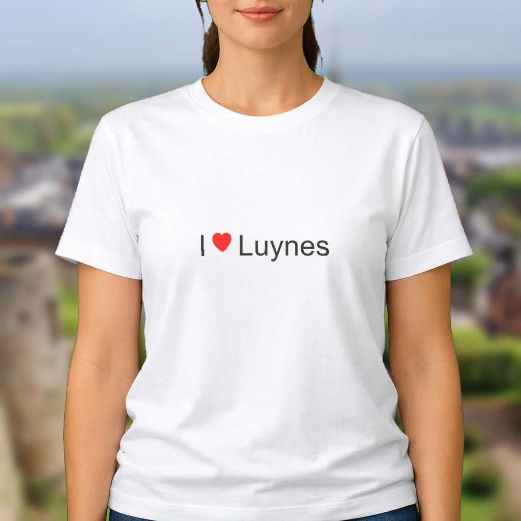 T-shirt I love Luynes