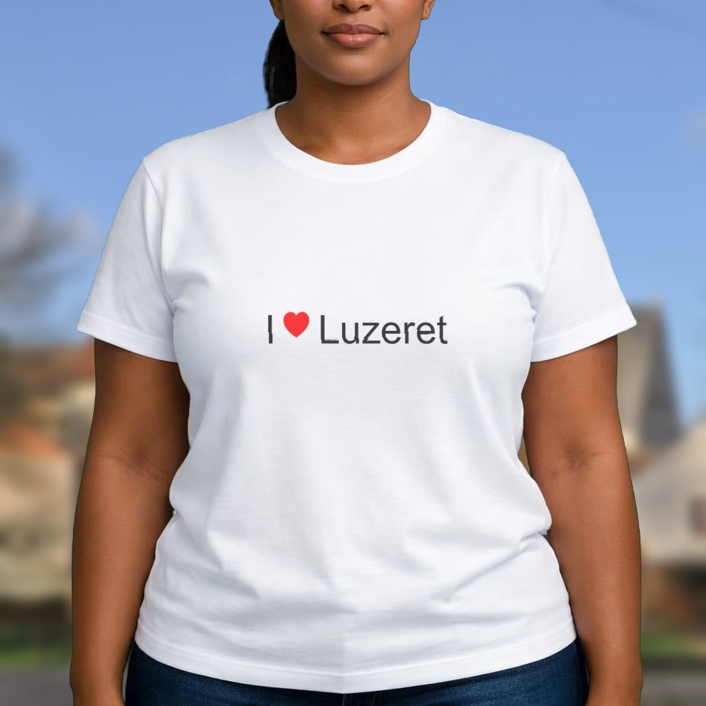 T-shirt I love Luzeret