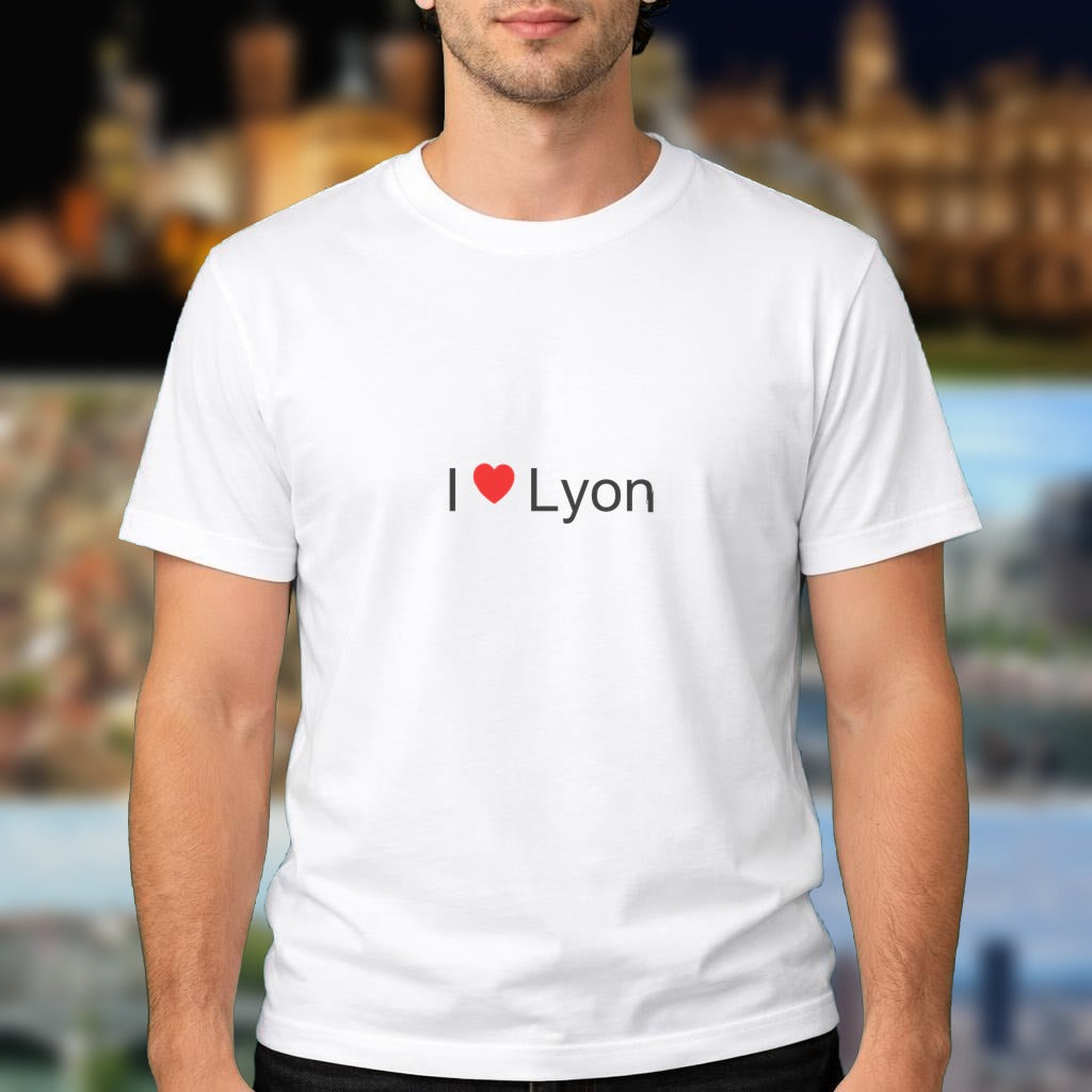 T-shirt I love Lyon