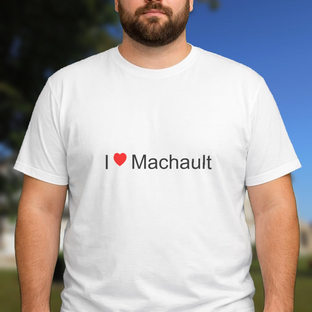 T-shirt I love Machault (08)