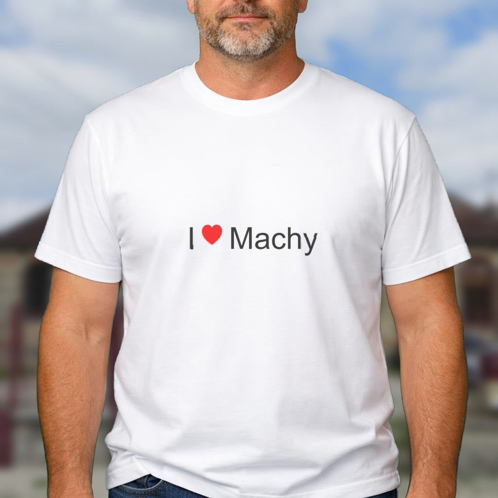 T-shirt I love Machy (10)