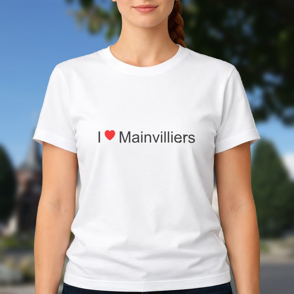 T-shirt I love Mainvilliers