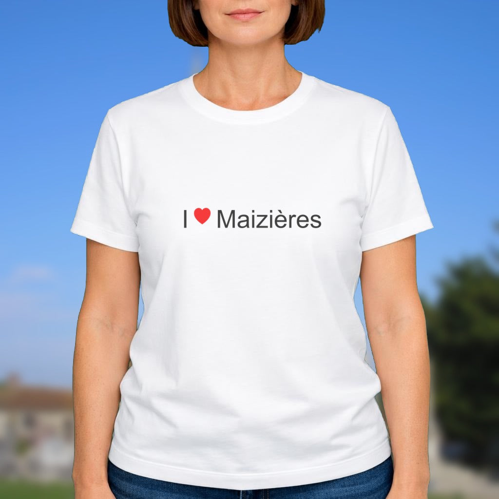T-shirt I love Maizières (14)
