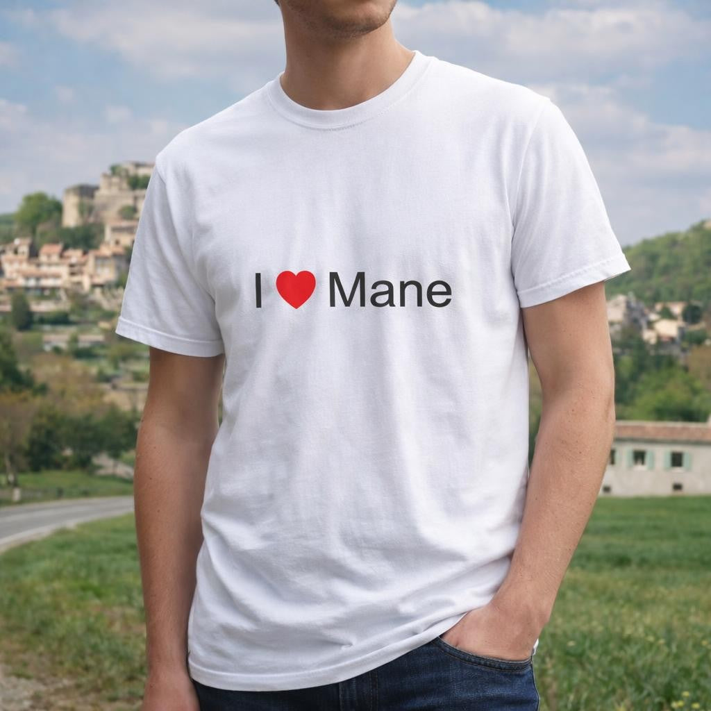 T-shirt I love Mane (04)