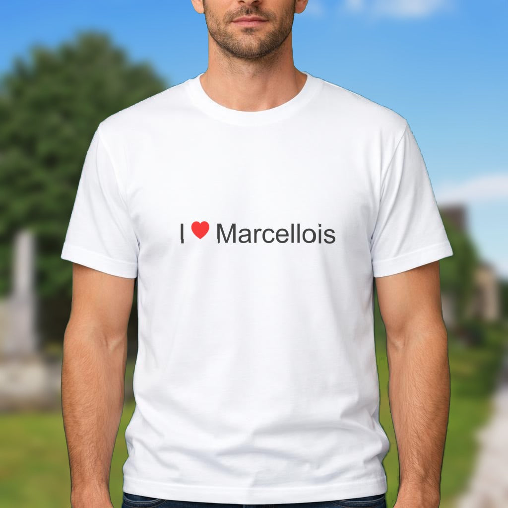 T-shirt I love Marcellois