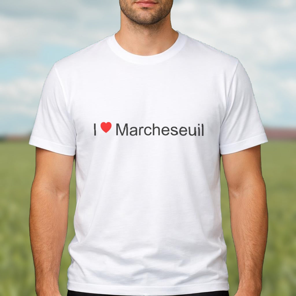 T-shirt I love Marcheseuil