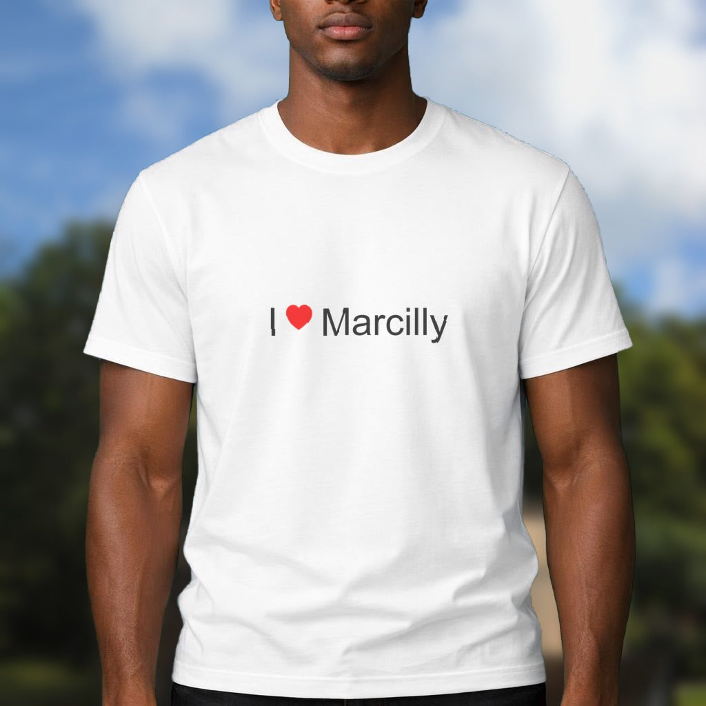 T-shirt I love Marcilly