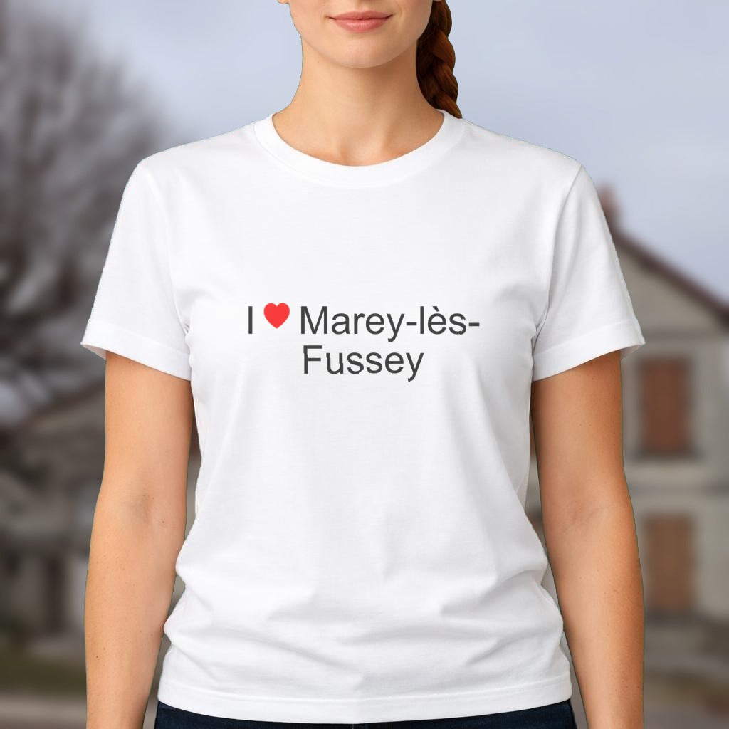 T-shirt I love Marey-lès-Fussey