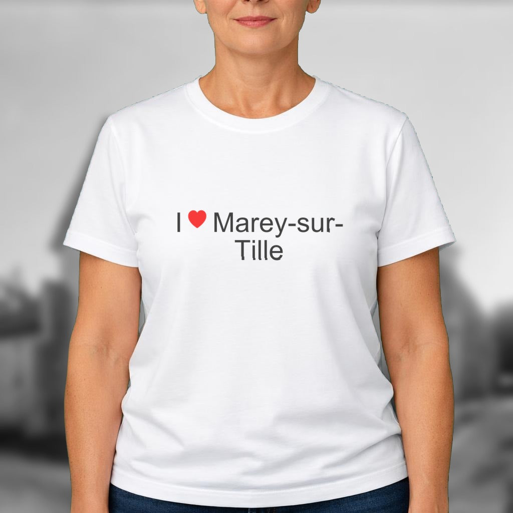 T-shirt I love Marey-sur-Tille
