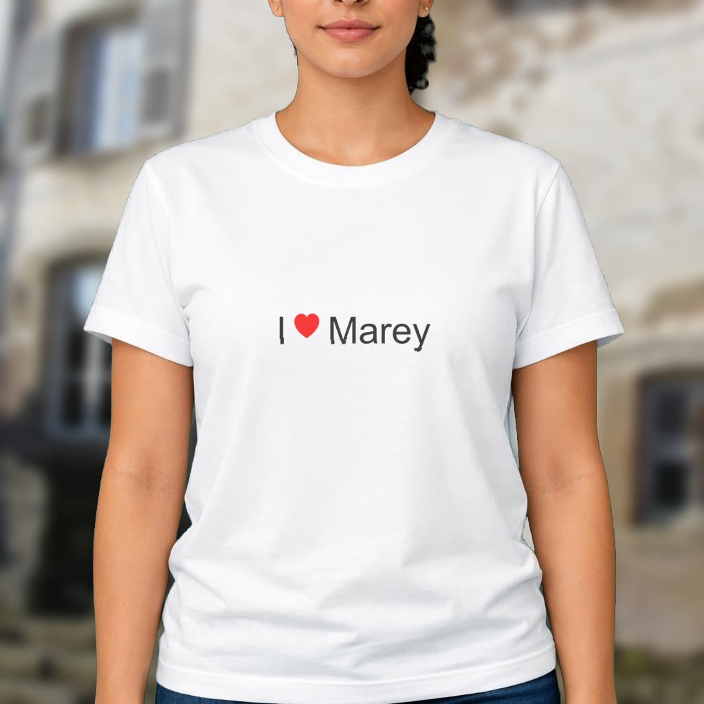 T-shirt I love Marey
