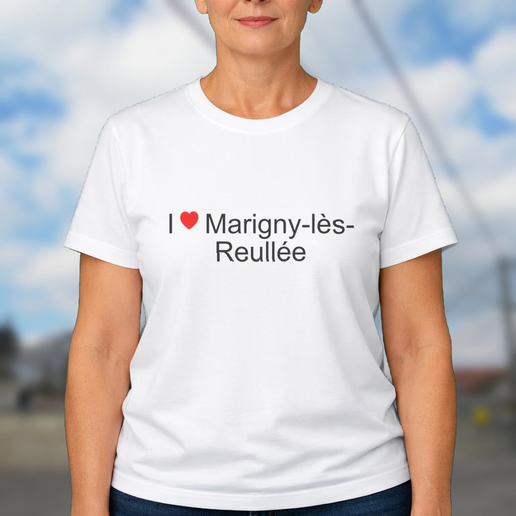 T-shirt I love Marigny-lès-Reullée