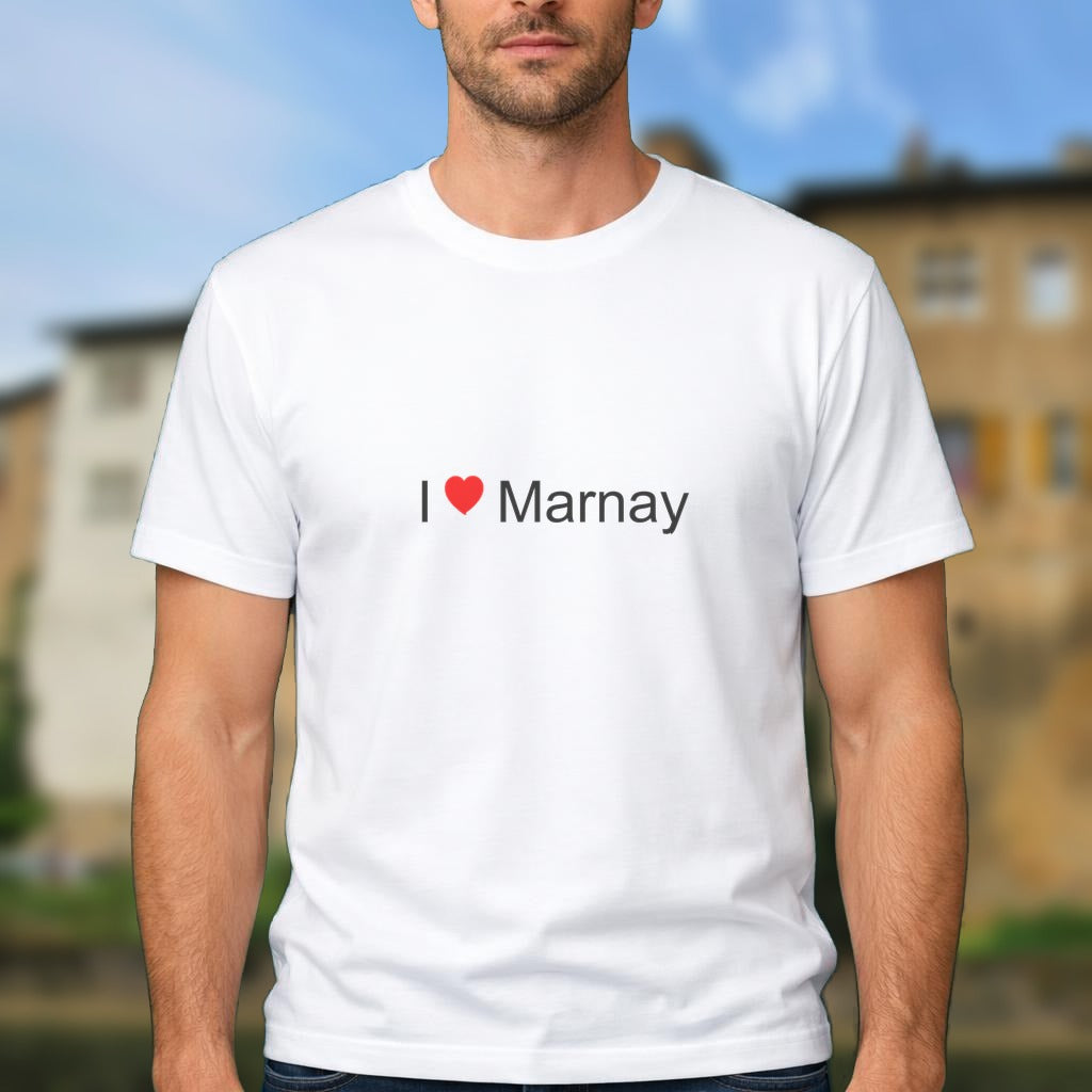 T-shirt I love Marnay (70)