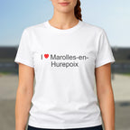 T-shirt I love Marolles-en-Hurepoix