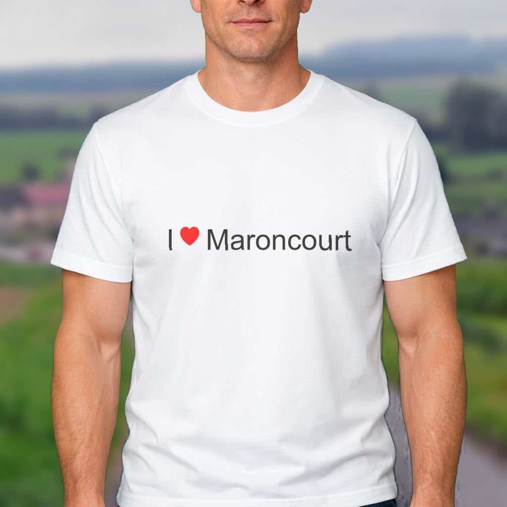 T-shirt I love Maroncourt