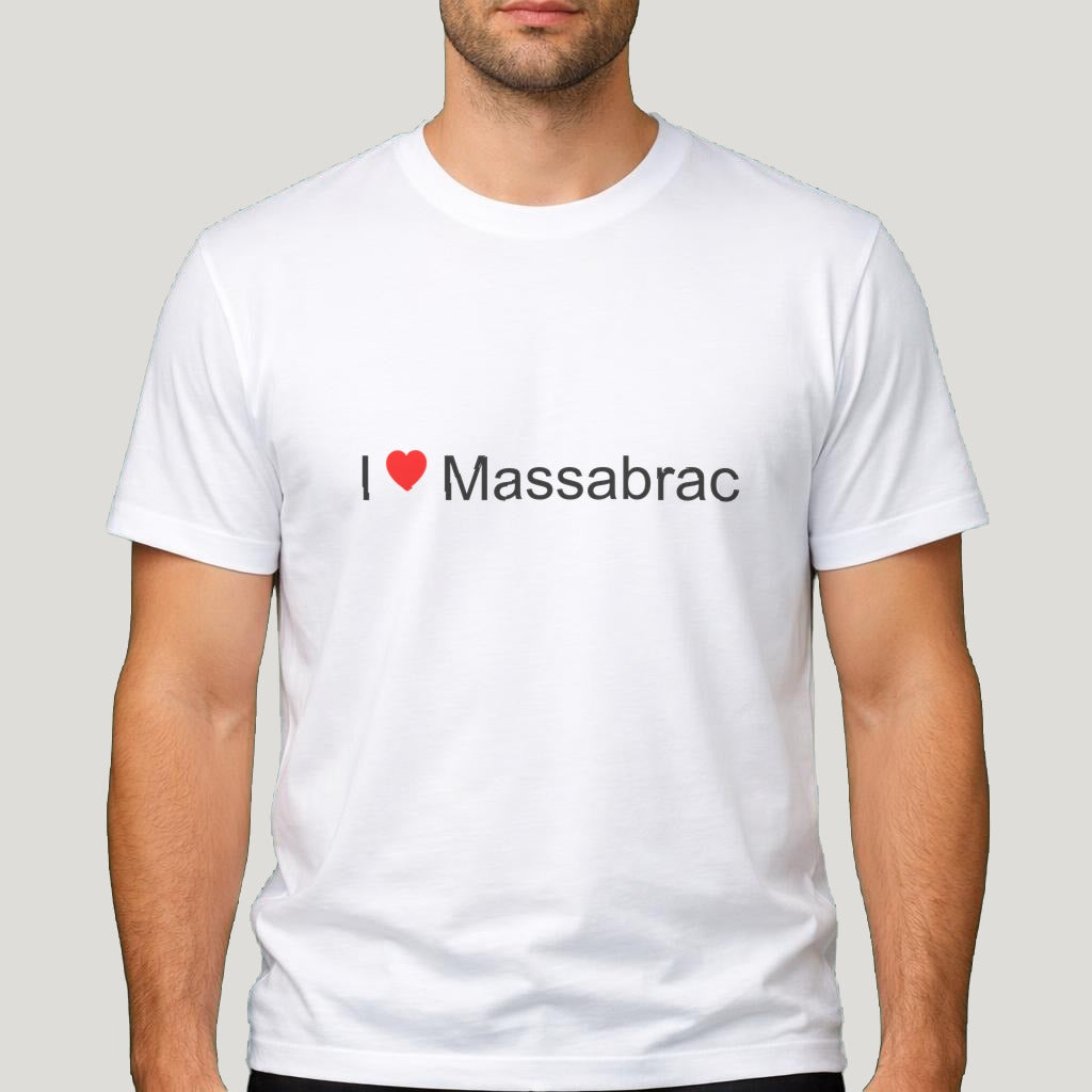 T-shirt I love Massabrac