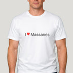 T-shirt I love Massanes