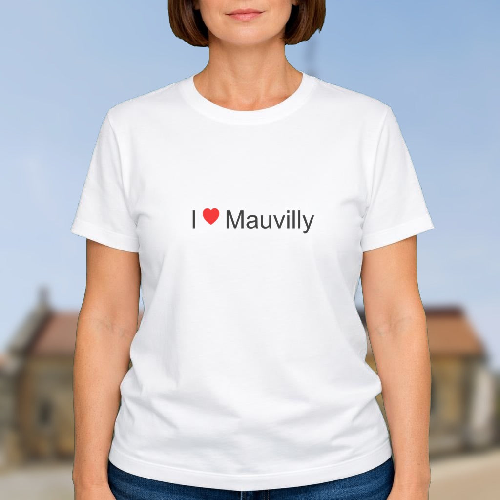 T-shirt I love Mauvilly