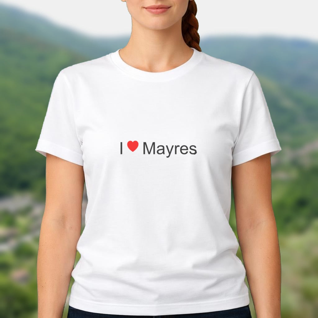 T-shirt I love Mayres (07)
