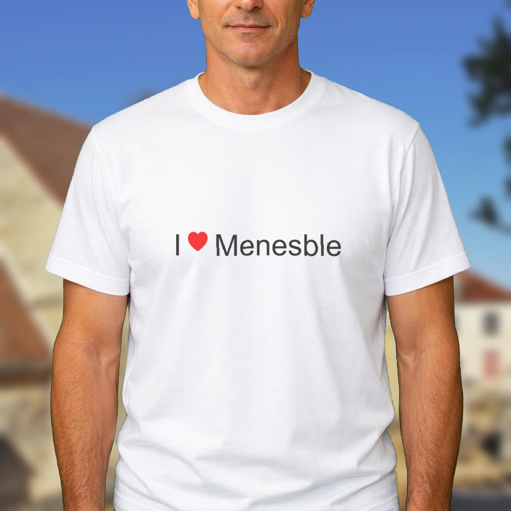 T-shirt I love Menesble
