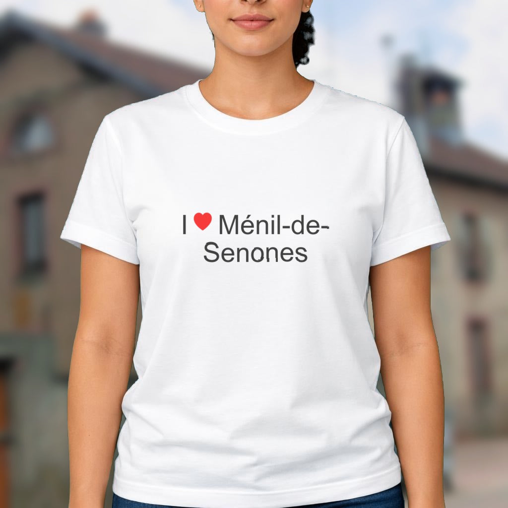 T-shirt I love Ménil-de-Senones