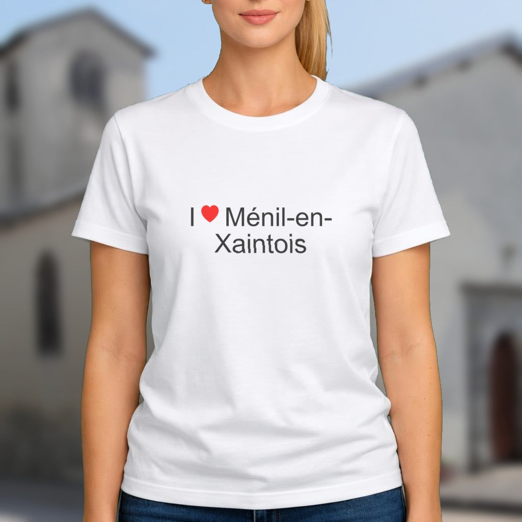 T-shirt I love Ménil-en-Xaintois