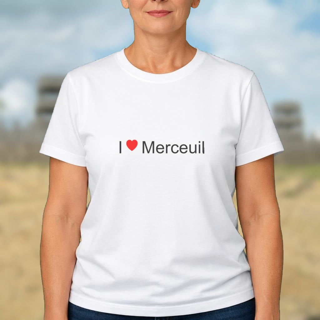 T-shirt I love Merceuil